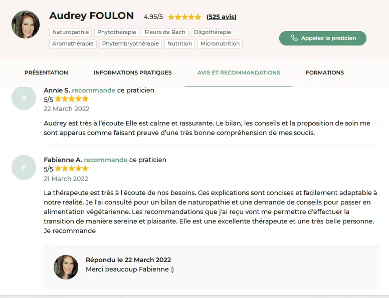 Photo numéro 12 de la galerie de Marianne Audrey Foulon : Naturopathe à Bellegarde-Poussieu. Prendre RDV